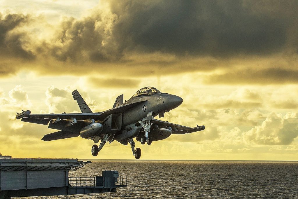 jet, aircraft, takeoff
